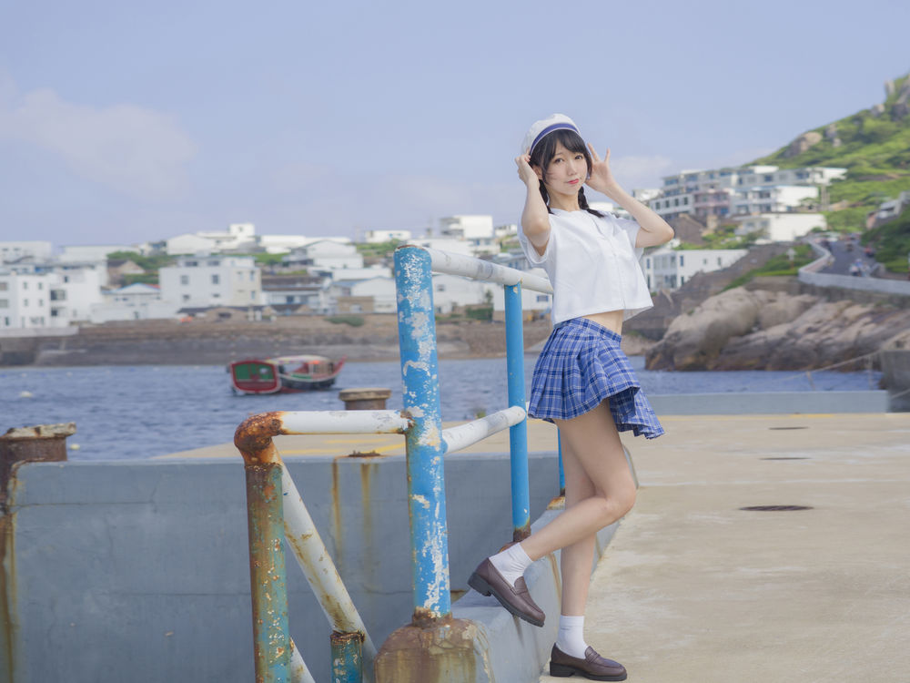 Nagisa魔物喵-No.010-海风与少女-在线看 第3张