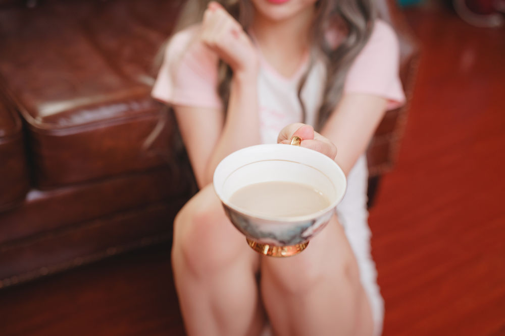 面饼仙儿-No.108-丝袜奶茶-在线看 第1张