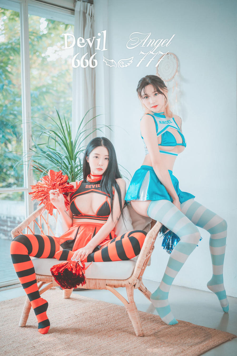 Bomi(보미)-No.008-[DJAWA] Devil 666 & Angel 777(Bomi&Taeri)-在线看 第1张