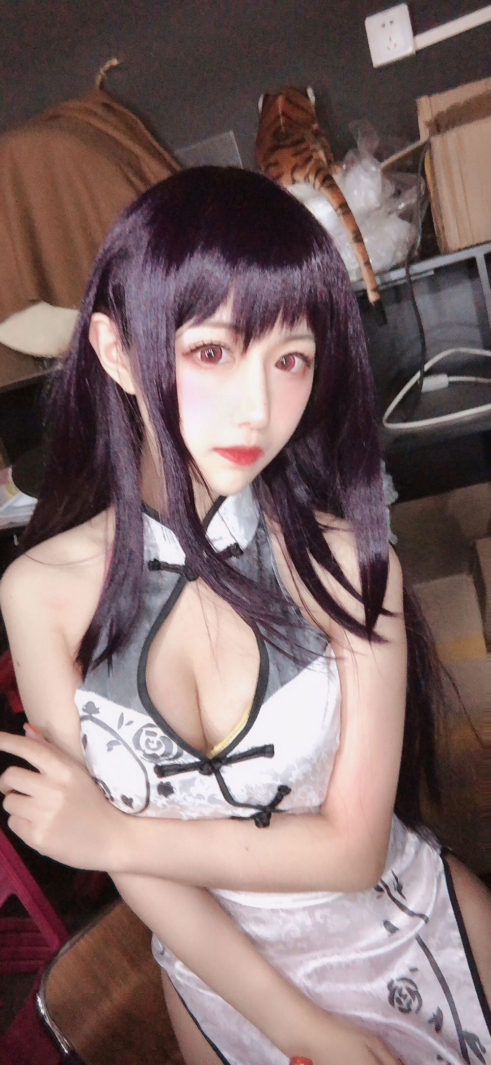 Shika小鹿鹿-No.028-学姐旗袍-在线看 第3张