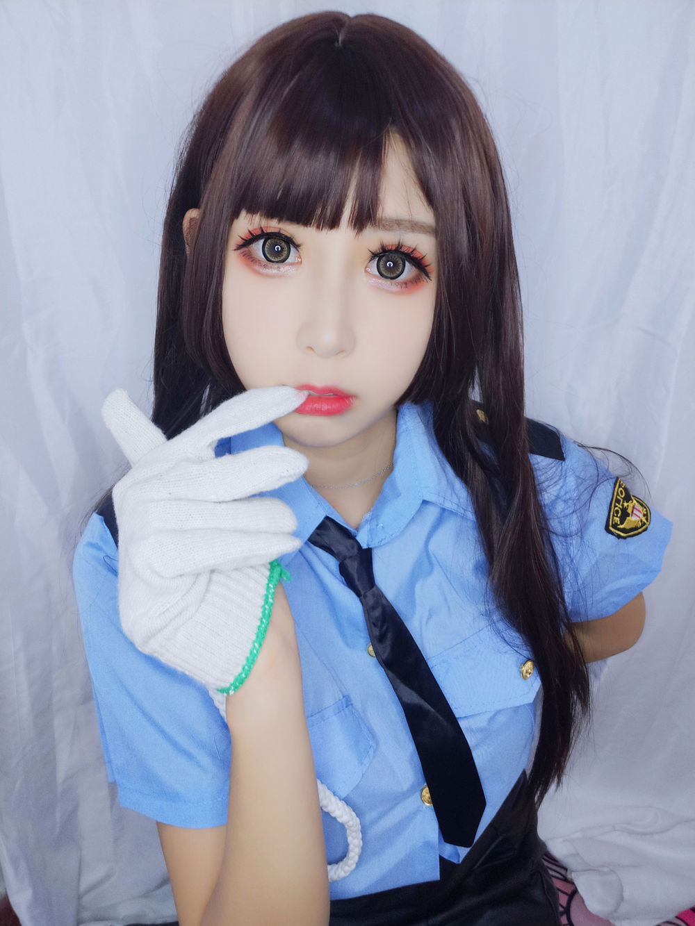 黑米粥(小酥酱)-No.005-蓝色制服-在线看 第2张