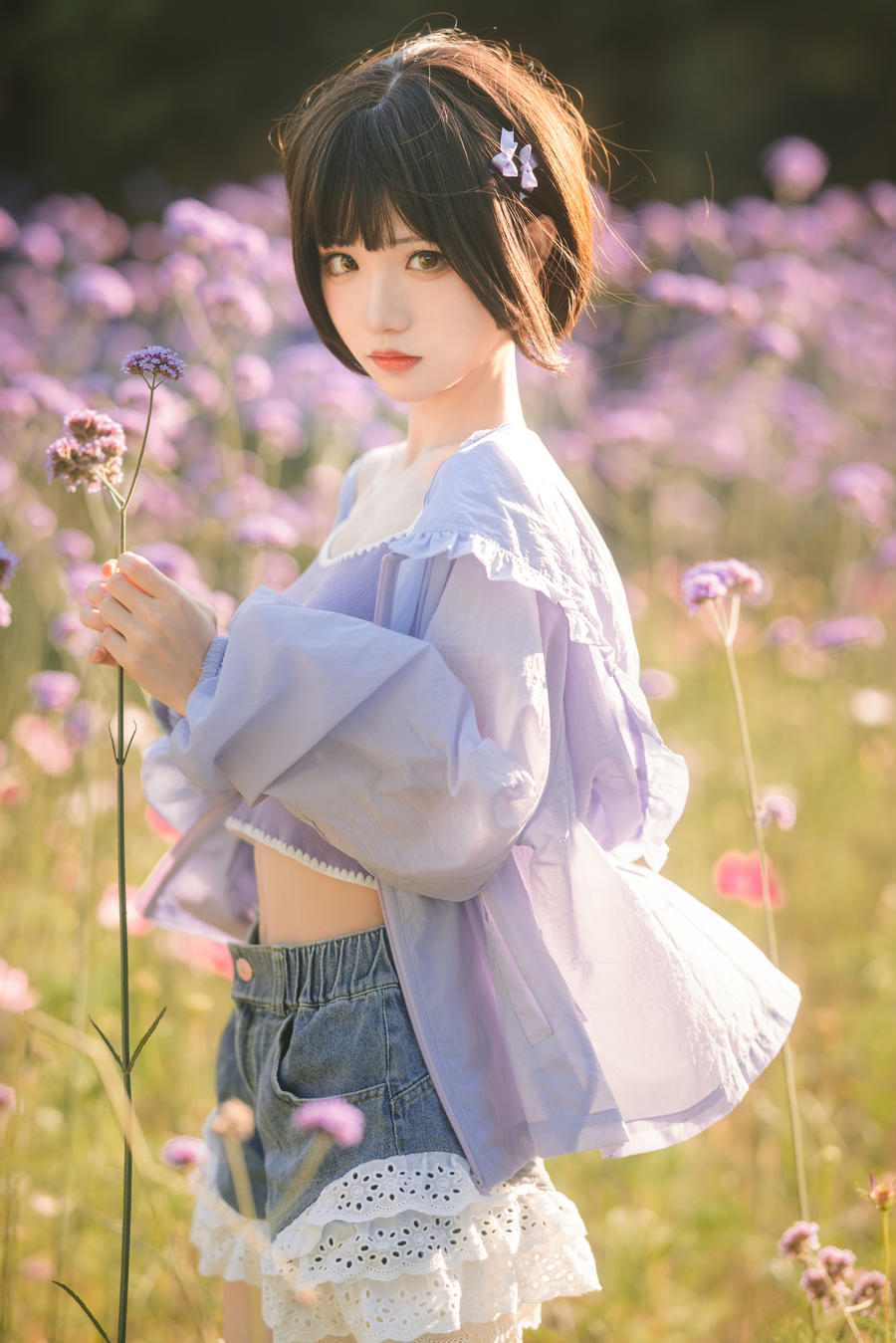 花柒Hana-No.029-马鞭草-在线看 第2张