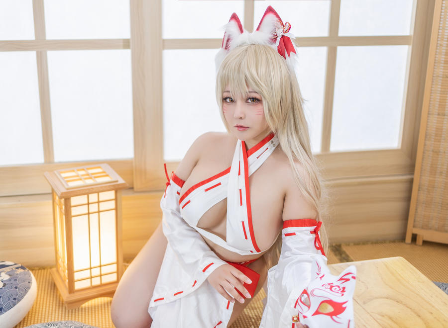 KANEKO_咔喵-No.035 – 狐狸巫女-在线看 第2张