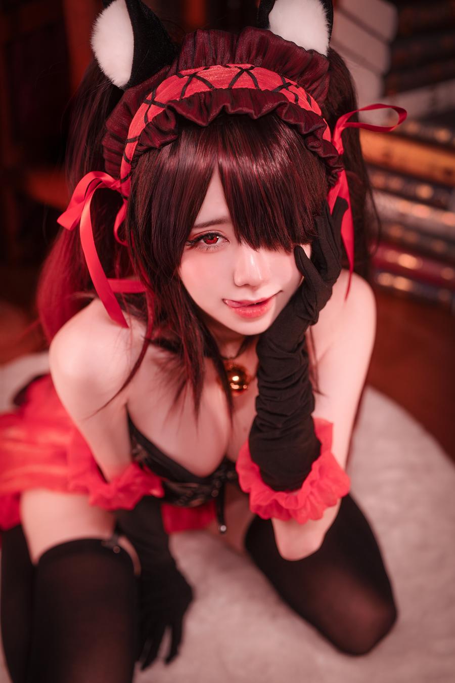 Sally Dorasnow-No.085 – Kurumi Cat Bunny Girl-在线看 第2张