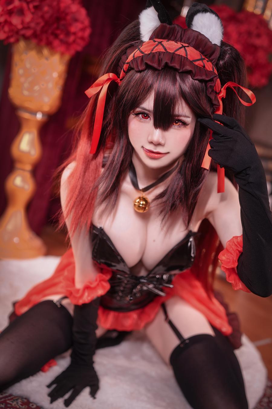Sally Dorasnow-No.085 – Kurumi Cat Bunny Girl-在线看 第1张