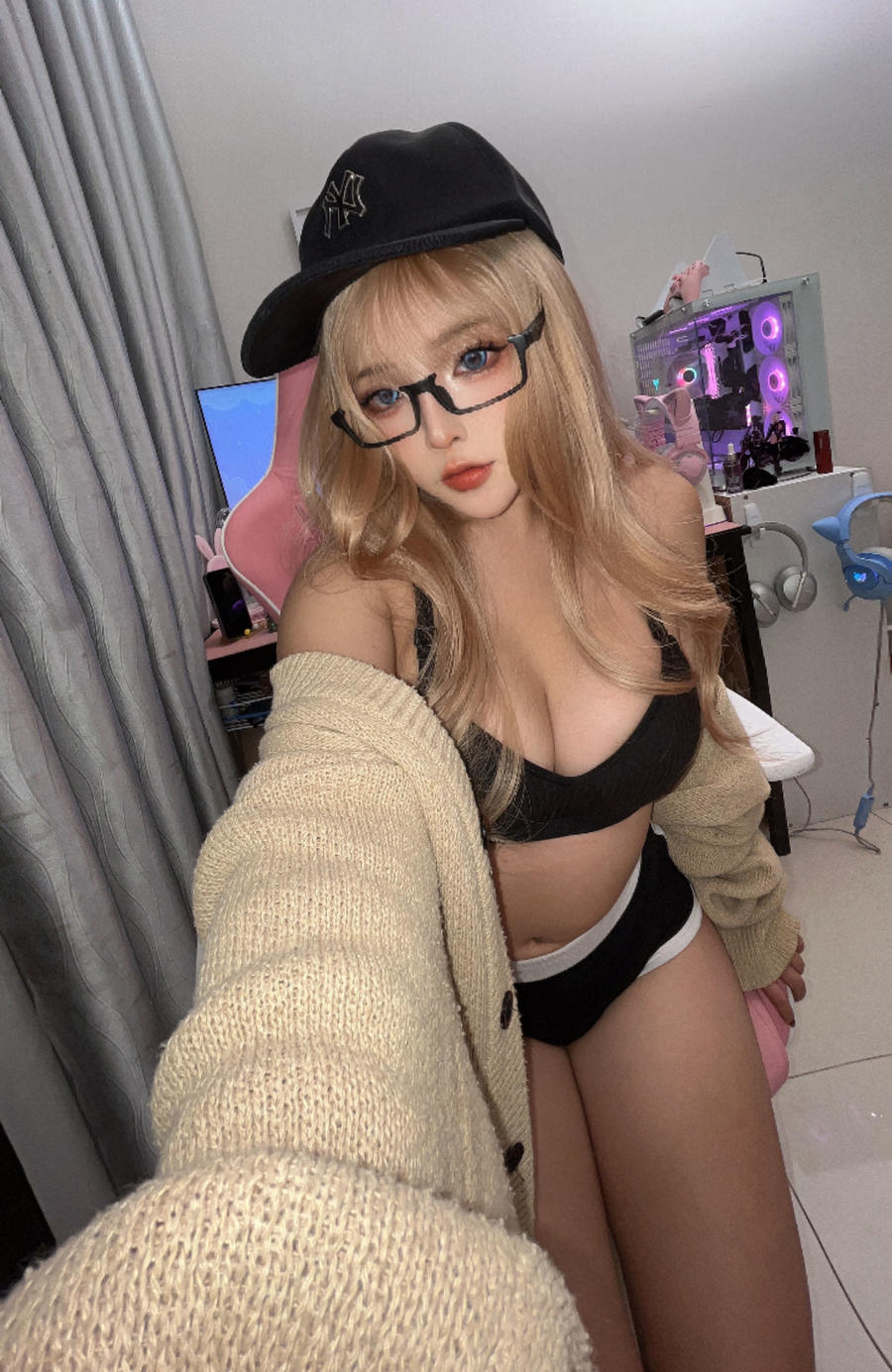 Sayo Momo-No.079 – Blondie Homie Gurl-在线看 第1张