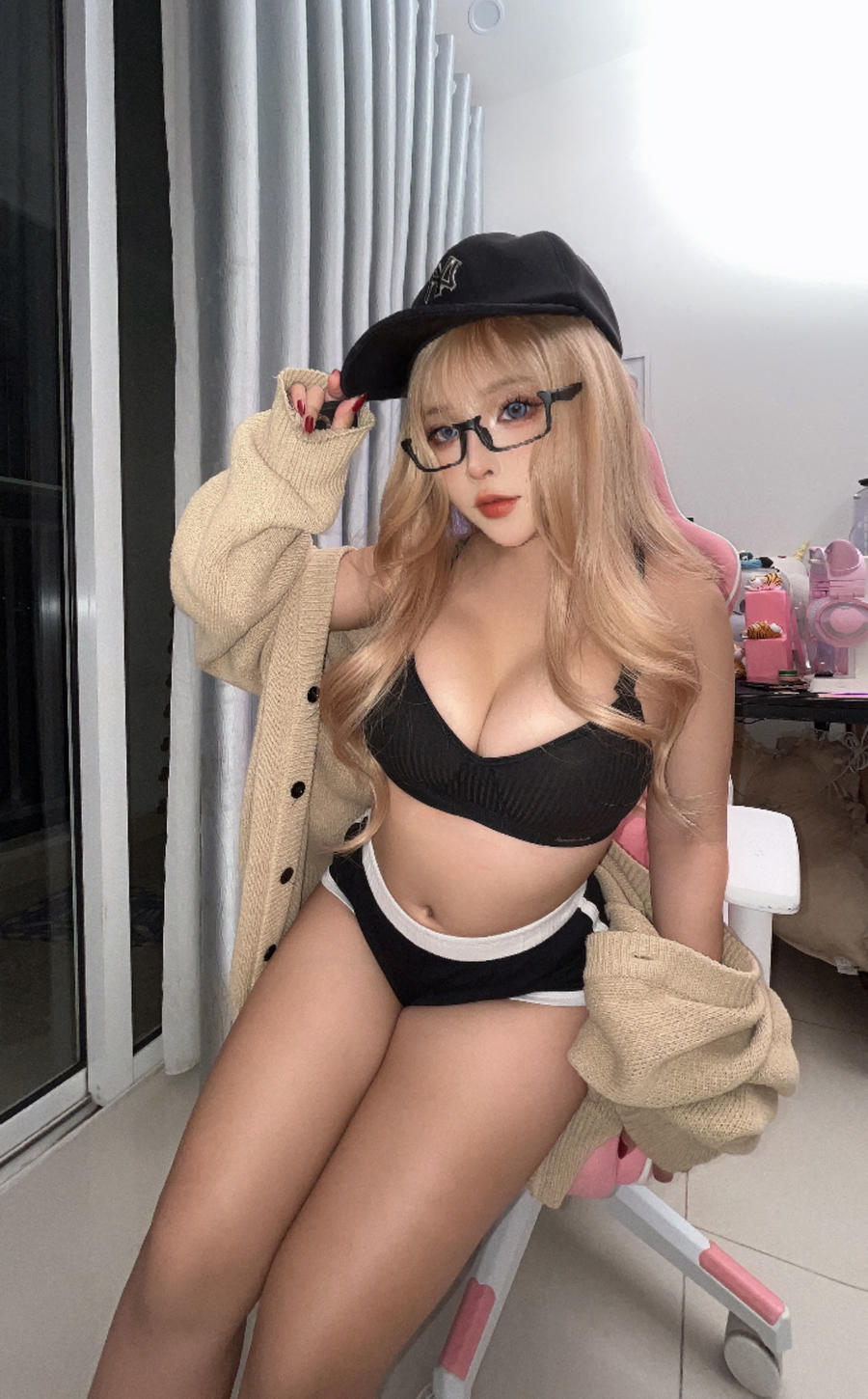 Sayo Momo-No.079 – Blondie Homie Gurl-在线看 第3张
