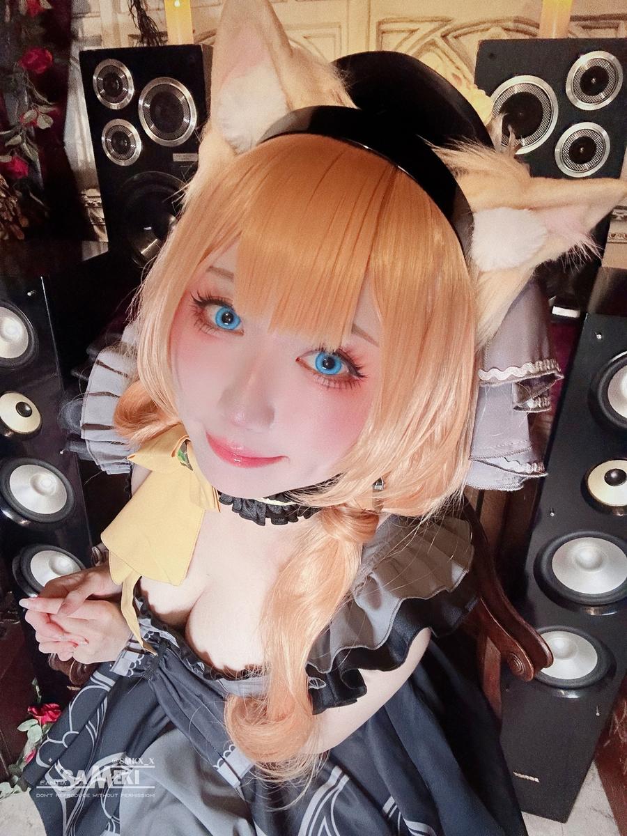 sameki-No.018 – 蔚蓝档案 伊落玛丽打歌服-在线看 第1张