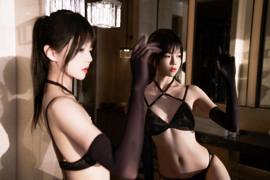 桜桃喵-No.258 – 黑金-在线看 第1张 桜桃喵-No.258 – 黑金-在线看 第1张