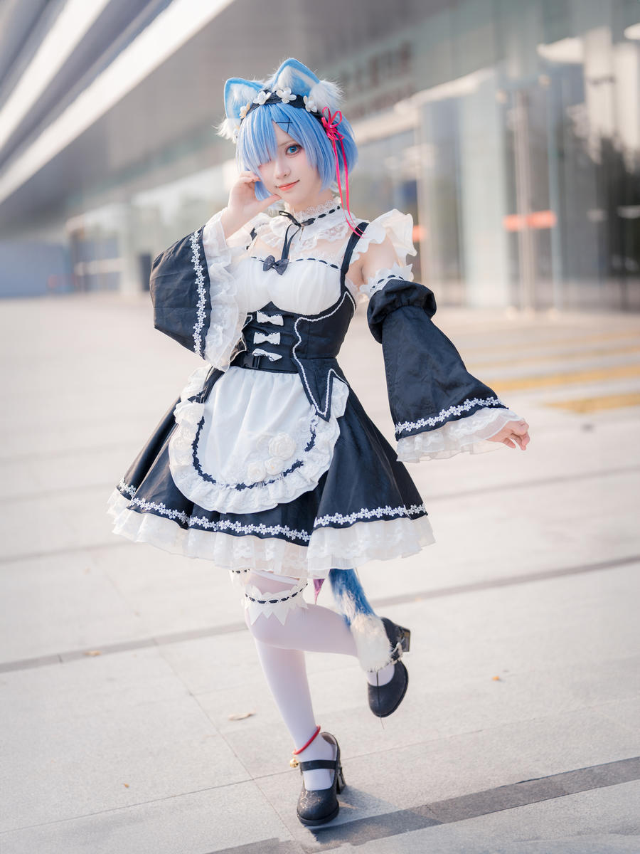 花柒Hana-No.041 – 萤火虫动漫嘉年华 猫猫蕾姆-在线看 第1张