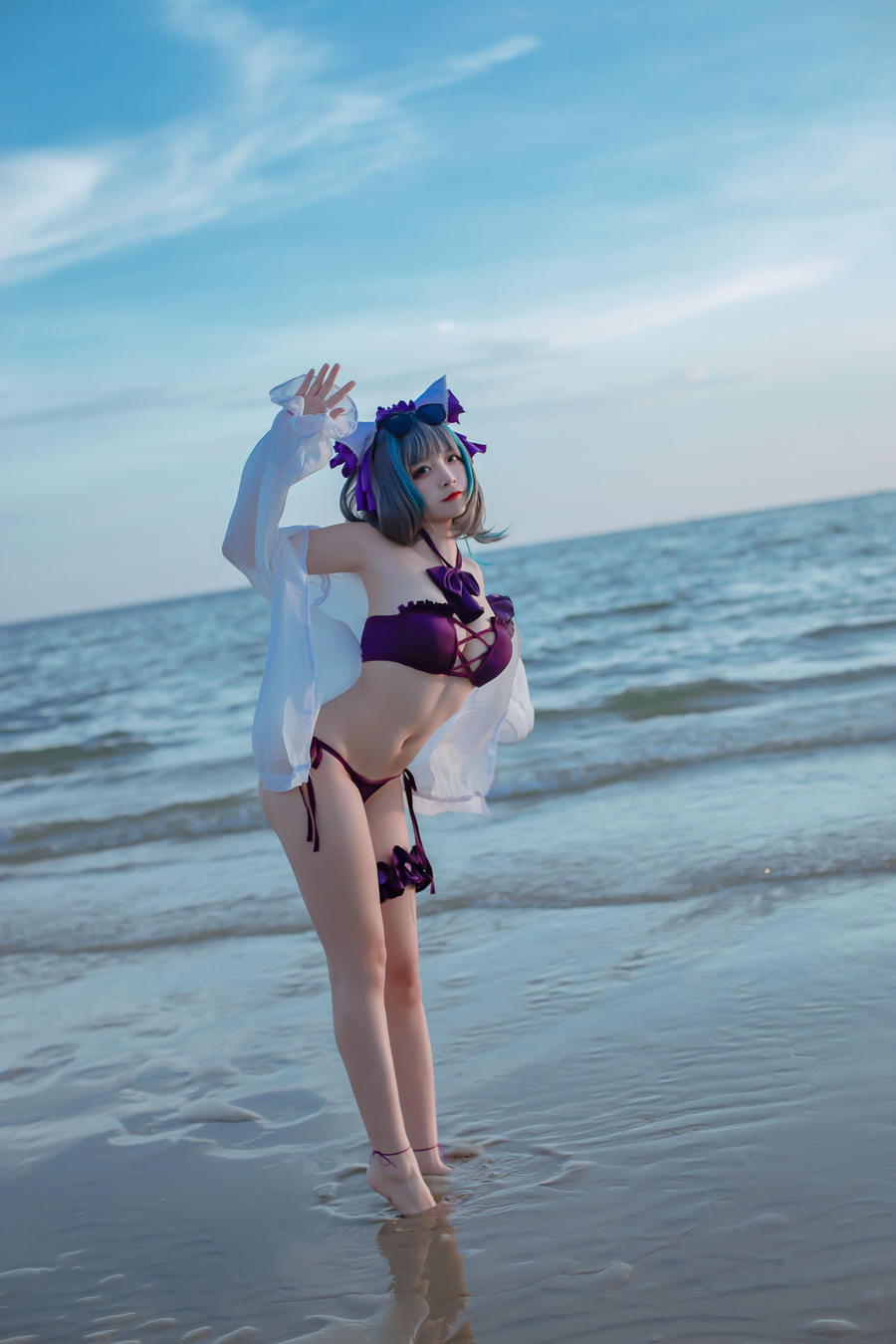 二佐Nisa-No.186 – 碧蓝航线 柴郡泳装-在线看 第1张 二佐Nisa-No.186 – 碧蓝航线 柴郡泳装-在线看 第1张